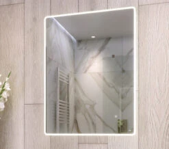 RAK Amethyst LED Illuminated Mirror With Demister Pad And Shaver Socket
