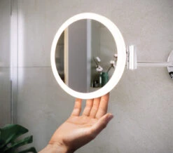 RAK Demeter Plus LED Illuminated Round 3x Magnifying Mirror With Magnetic Pull Out Switch -Duravit Store M700 2020 6 19 10 45 41 925