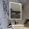 RAK Hermes 600 X 800mm LED Illuminated Portrait Mirror With Touch Sensor Switch -Duravit Store M700 2020 6 19 12 39 4 393