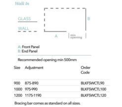 Merlyn Black Squared Showerwall Wetroom Panel - BLKFSWCTL90 -Duravit Store M700 2020 8 10 11 37 54 51