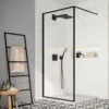 Merlyn Black Framed Showerwall Wetroom Panel -Duravit Store M700 2020 8 10 9 54 40 775