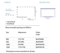 Merlyn Black Framed Showerwall Wetroom Panel -Duravit Store M700 2020 8 10 9 54 53 824