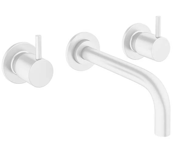 Crosswater MPRO 3 Hole Wall Mounted Basin Mixer Tap 10 Crosswater MPRO 3 Hole Wall Mounted Basin Mixer Tap - Image 8