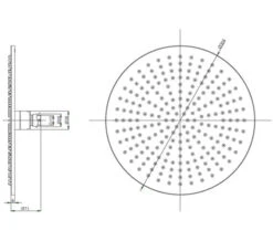 Crosswater MPRO Fixed Shower Head -Duravit Store M700 2020 8 14 8 10 56 608