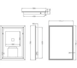 Joseph Miles Mosca LED Mirror With Demister Pad And Shaver Socket -Duravit Store M700 2020 8 27 8 33 30 108