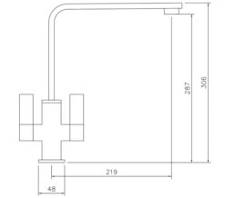 Abode Quantic Deck Mounted Kitchen Mixer Tap -Duravit Store M700 2020 8 31 11 28 16 768