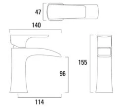 Roper Rhodes Sign Open Spout Basin Mixer Tap Chrome With Click Waste -Duravit Store M700 2020 8 8 11 37 31 371