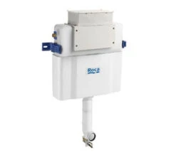 Roca In-Wall Basic Tank Low Height Dual Flush Concealed White Cistern