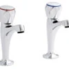 Kartell K-Vit Alpha Chrome High Neck Kitchen Pillar Taps -Duravit Store M700 2021 10 5 8 2 8 472