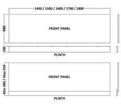 Nuie Athena Standard Bath Front Panel And Plinth -Duravit Store M700 2021 11 16 9 45 42 514