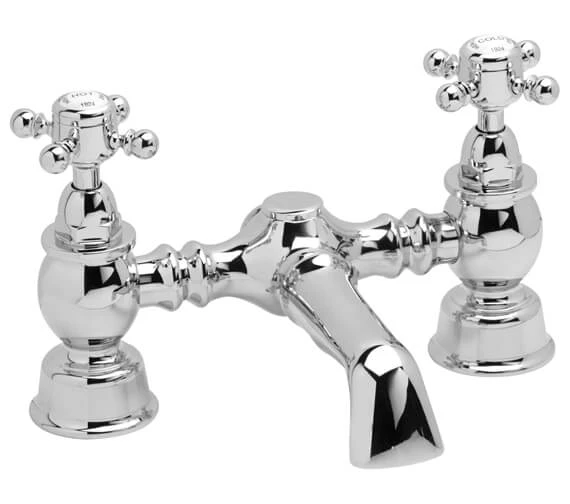 Heritage Hartlebury Deck Mounted Bath Mixer Tap 4 Heritage Hartlebury Deck Mounted Bath Mixer Tap - Image 2