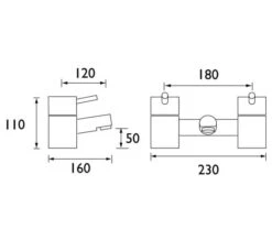 Bristan Prism Chrome Bath Mixer Tap -Duravit Store M700 2021 11 17 12 43 27 174