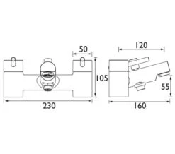 Bristan Prism Chrome Bath Mixer Tap -Duravit Store M700 2021 11 17 12 44 2 813