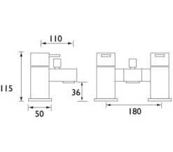 Bristan Quadrato Chrome Bath Mixer Tap 9 Bristan Quadrato Chrome Bath Mixer Tap -Duravit Store M700 2021 11 17 13 11 20 674