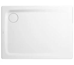 Kaldewei Avantgarde Superplan Plus 1000mm Rectangular Steel Shower Tray White
