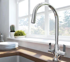Bristan Echo Chrome Kitchen Sink Mixer Tap With Easyfit Base