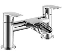 Niagara Balham Deck Mounted Waterfall Bath Filler Tap Chrome