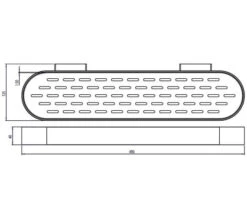 Roper Rhodes Halo Chrome Large Bottle Basket -Duravit Store M700 2021 12 14 7 24 24 70