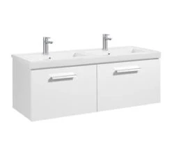 Roca Prisma Unik 2 Drawer Base Unit Textured Ash 1200 X 450mm With Basin -Duravit Store M700 2021 12 20 8 20 53 642