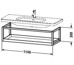 Duravit DuraStyle Wall Mounted ACC Shelf For Washbasin 11 Duravit DuraStyle Wall Mounted ACC Shelf For Washbasin -Duravit Store M700 2021 2 6 9 27 18 777