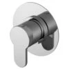 Nuie Arvan Round Concealed Chrome Stop Tap