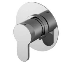 Nuie Arvan Round Concealed Chrome Stop Tap