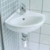Lecico Atlas 470mm Wide Corner White Basin -Duravit Store M700 2021 3 17 3 2 53 346