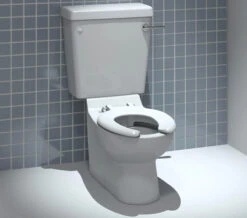 Lecico Atlas 300mm Height Rimless Infant School White WC Pan With Standard Seat