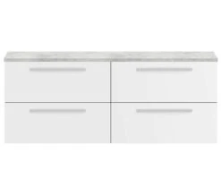 Hudson Reed Quartet 1440 X 510mm Wall Hung Cabinet