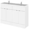Hudson Reed Fusion 1200mm Full Depth Floor-Standing Vanity Unit And Basin -Duravit Store M700 2021 3 9 11 36 0 973