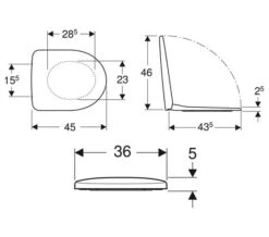 Geberit Selnova Round Duroplast Toilet Seat And Cover White -Duravit Store M700 2021 4 20 11 24 23 794