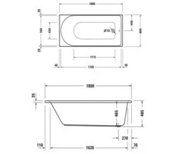 Duravit D-Neo Jet System Single Ended Bathtub -Duravit Store M700 2021 4 23 11 46 13 772