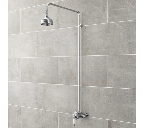 Nuie Traditional Rigid Riser Shower Kit 3 Nuie Traditional Rigid Riser Shower Kit