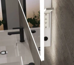 Sensio Glimmer Pro Dimmable Mirror With Diffused LED Border -Duravit Store M700 2021 5 26 15 14 16 538