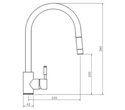 Rangemaster Aquatrend Pull Out Kitchen Sink Mixer Tap Single Lever -Duravit Store M700 2021 5 28 9 41 21 275