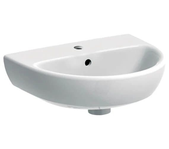 Geberit Selnova Handrinse Washbasin White 3 Geberit Selnova Handrinse Washbasin White