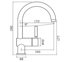Clearwater Hotshot Hot And Cold Kitchen Sink Mixer Tap -Duravit Store M700 2021 6 10 11 26 8 208