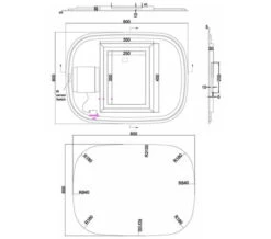 Crosswater Artist Back Lit LED Mirror -Duravit Store M700 2021 6 10 14 43 5 671