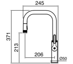 Clearwater Pioneer U Shape Pull-Out Kitchen Tap -Duravit Store M700 2021 6 11 12 53 43 873
