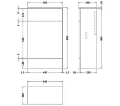 Hudson Reed Fusion Slimline WC Unit And Worktop 10 Hudson Reed Fusion Slimline WC Unit And Worktop -Duravit Store M700 2021 6 18 9 39 56 200
