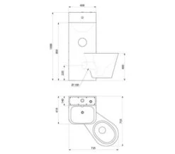 Delabie Kompact 1000mm High Washbasin And Wall-Hung WC Combination -Duravit Store M700 2021 6 24 9 27 19 816