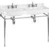 Burlington Edwardian 1210mm Double Basin With Washstand -Duravit Store M700 2021 6 8 6 56 10 477