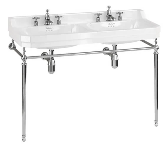 Burlington Edwardian 1210mm Double Basin With Washstand 5 Burlington Edwardian 1210mm Double Basin With Washstand - Image 3