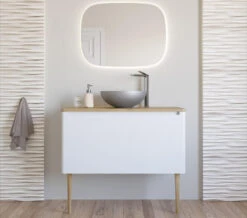 Crosswater Artist Back Lit LED Mirror