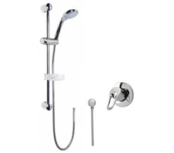 Nuie Round Chrome Manual Valve With Slide Rail Kit Or Shower Head And Arm -Duravit Store M700 2021 7 15 10 25 13 759