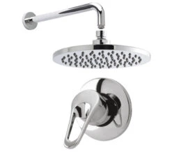 Nuie Round Chrome Manual Valve With Slide Rail Kit Or Shower Head And Arm -Duravit Store M700 2021 7 15 12 37 55 218