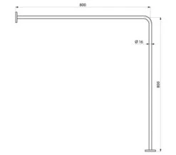 Delabie Angled Bright Polished Curtain Rail -Duravit Store M700 2021 7 19 12 23 3 68