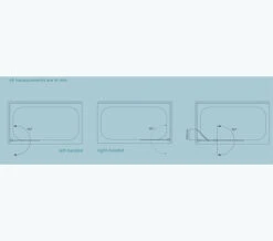 Lakes Classic Square Bath Screen 800 X 1500mm Silver -Duravit Store M700 2021 7 27 7 52 36 764