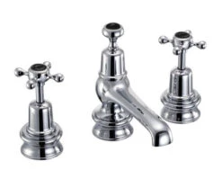 Burlington 3-Hole Claremont Handles Basin Mixer With Regent Base And Waste -Duravit Store M700 2021 8 12 14 25 46 446 1