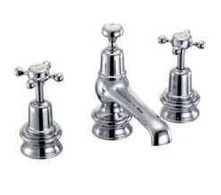 Burlington 3-Hole Claremont Handles Basin Mixer With Regent Base And Waste -Duravit Store M700 2021 8 12 14 25 57 48
